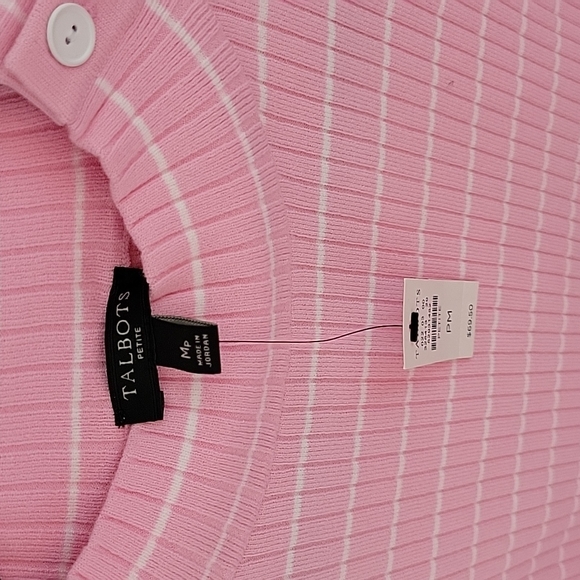 Talbots Sleeveless Sweater - NWT Petite Med. - Picture 3 of 4